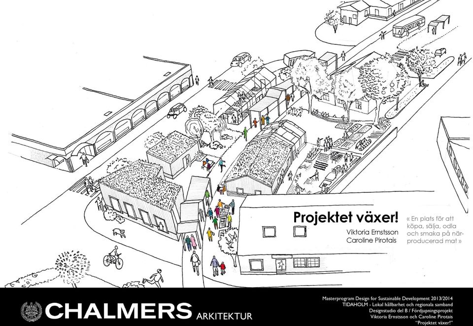 på närproducerad mat» ARKITEKTUR Masterprogram Design for Sustainable Development