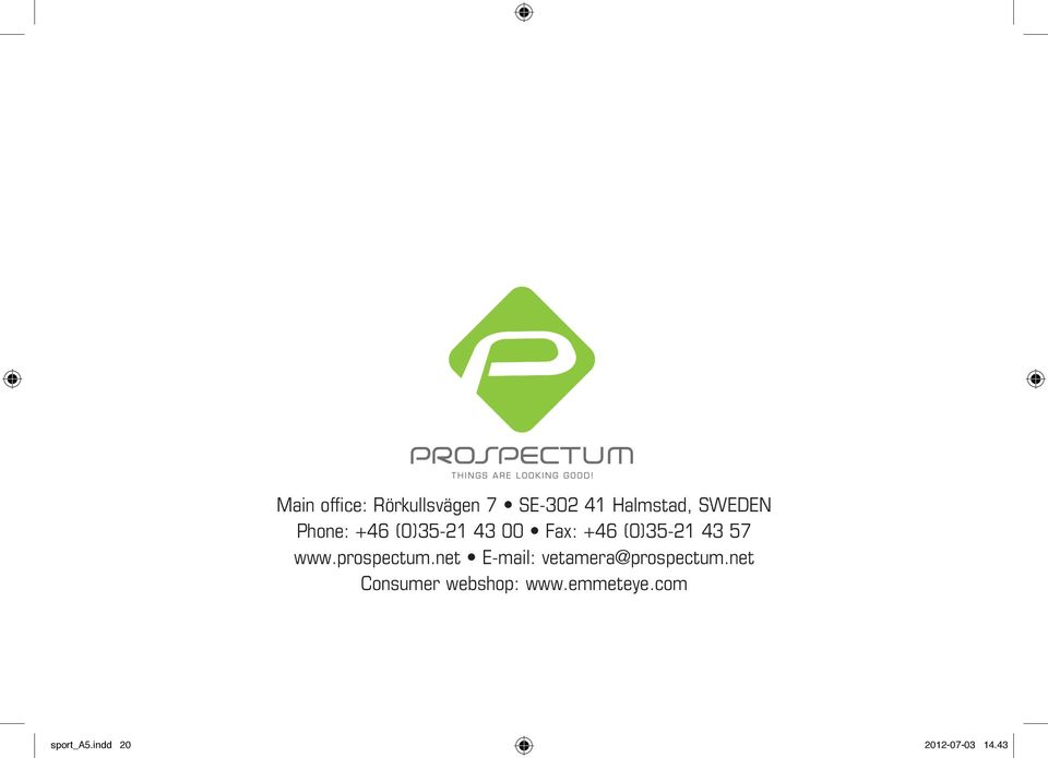 prospectum.net E-mail: vetamera@prospectum.