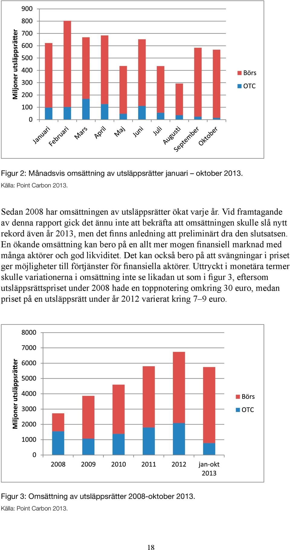 En ökande omsättning kan bero på en allt mer mogen finansiell marknad med många aktörer och god likviditet.