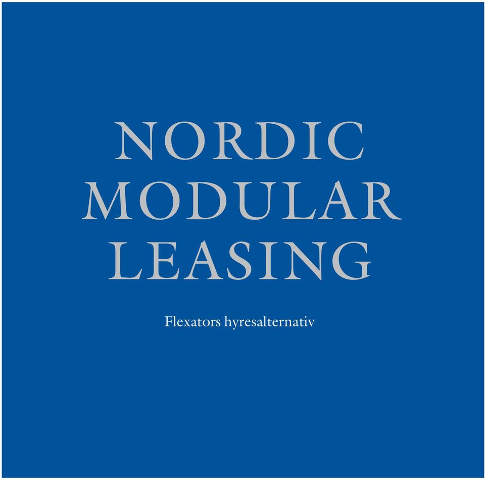 LEASING