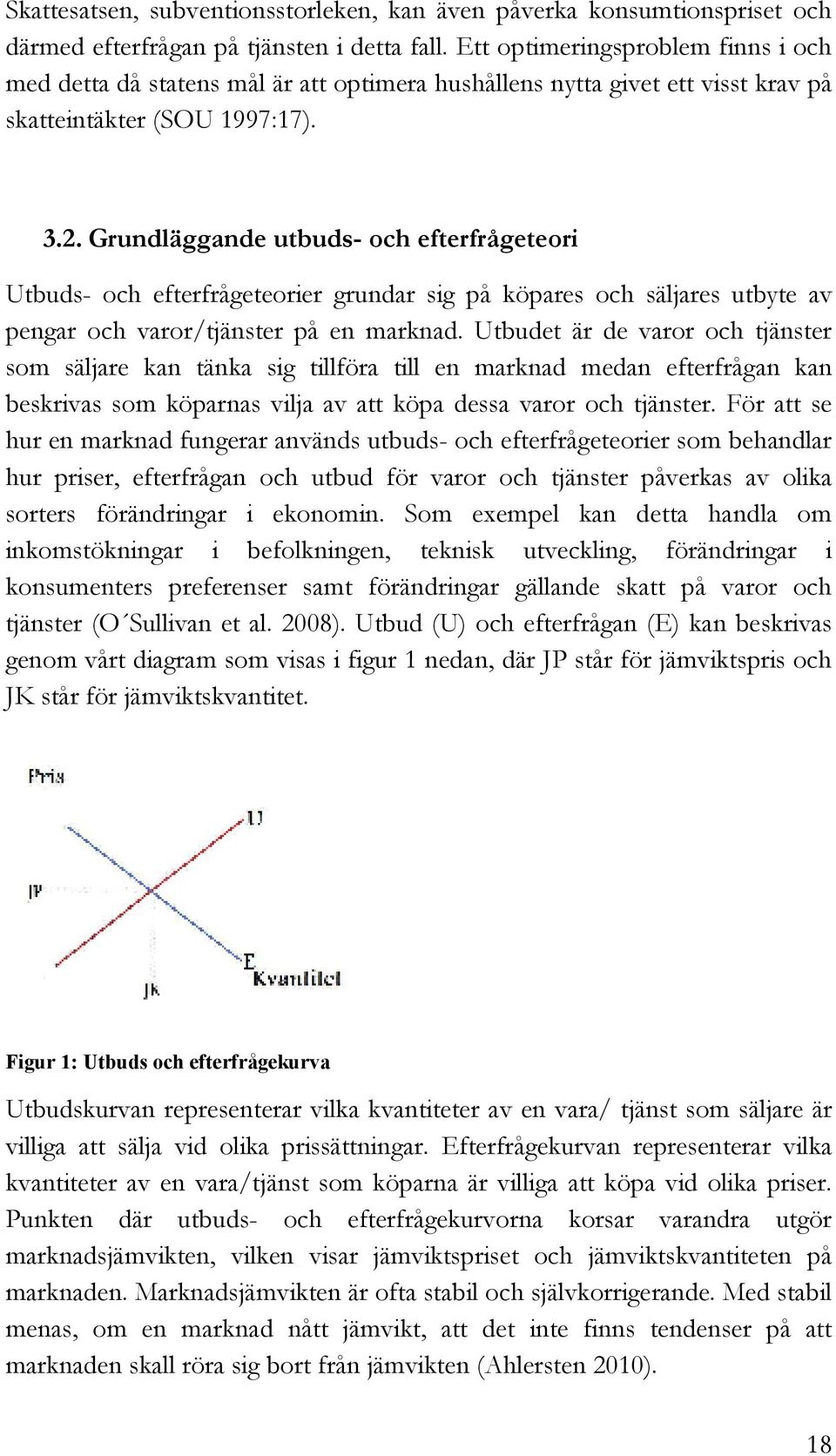 Grundläggande utbuds- och efterfrågeteori Utbuds- och efterfrågeteorier grundar sig på köpares och säljares utbyte av pengar och varor/tjänster på en marknad.