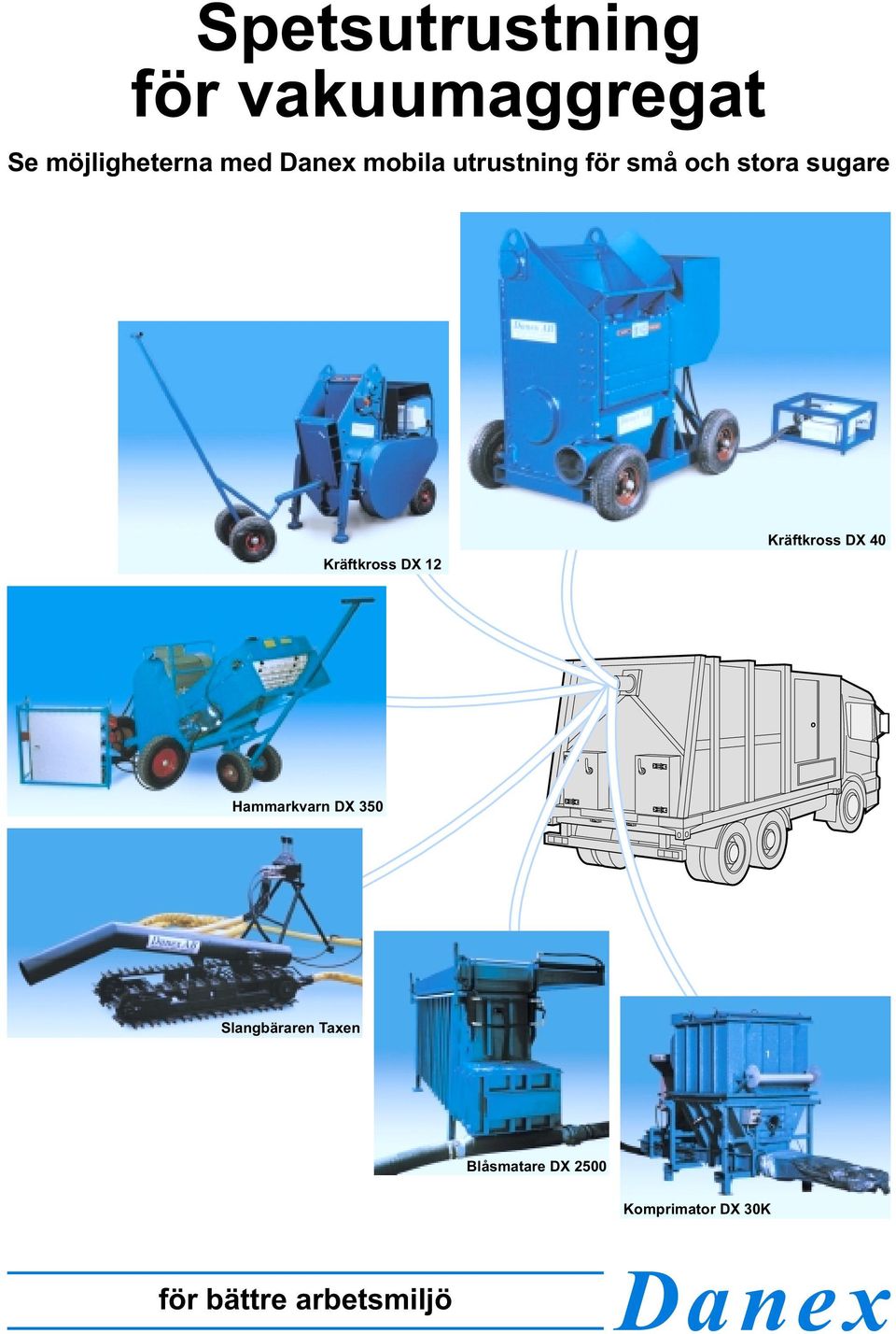 DX 12 Kräftkross DX 40 Hammarkvarn DX 350 Slangbäraren