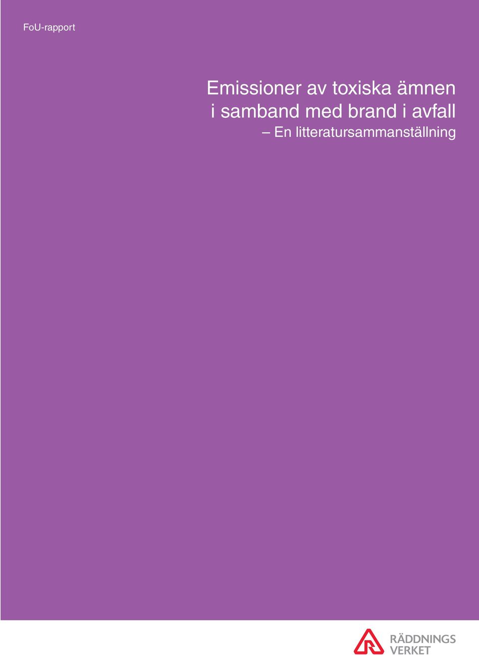 samband med brand i