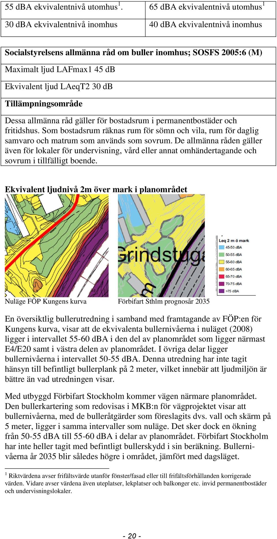 ljud LAeqT2 30 db Tillämpningsområde Dessa allmänna råd gäller för bostadsrum i permanentbostäder och fritidshus.