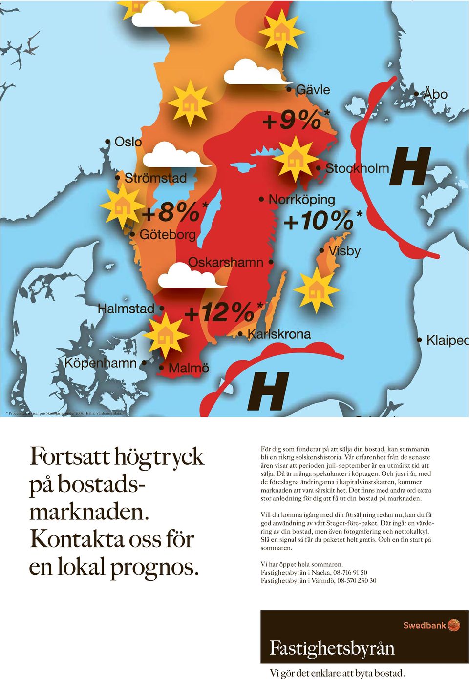 H Klaiped Gd k För dig som funderar på att sälja din bostad, kan sommaren bli en riktig solskenshistoria.