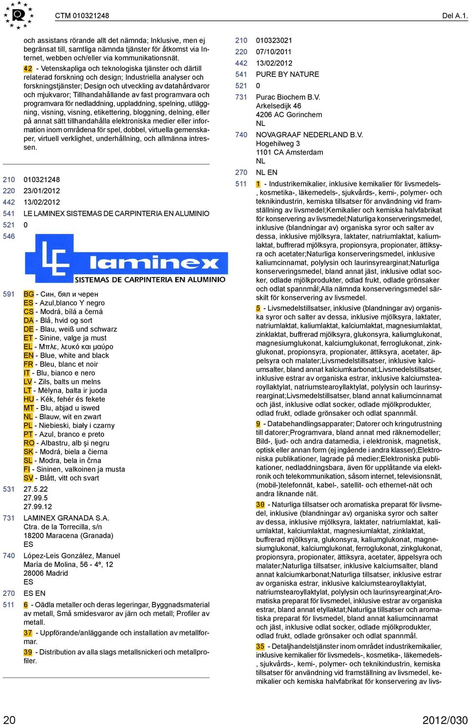 Tillhandahållande av fast programvara och programvara för nedladdning, uppladdning, spelning, utläggning, visning, visning, etikettering, bloggning, delning, eller på annat sätt tillhandahålla