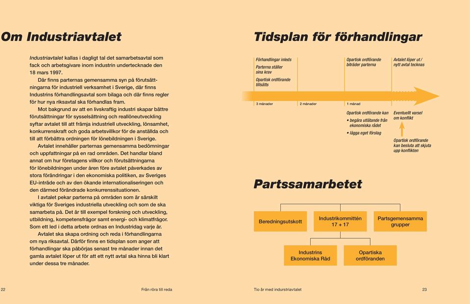 förhandlas fram.