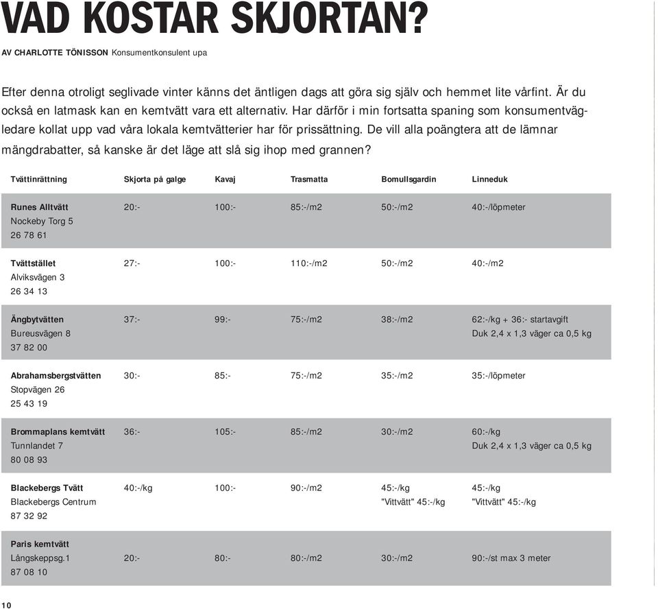 De vill alla poängtera att de lämnar mängdrabatter, så kanske är det läge att slå sig ihop med grannen?