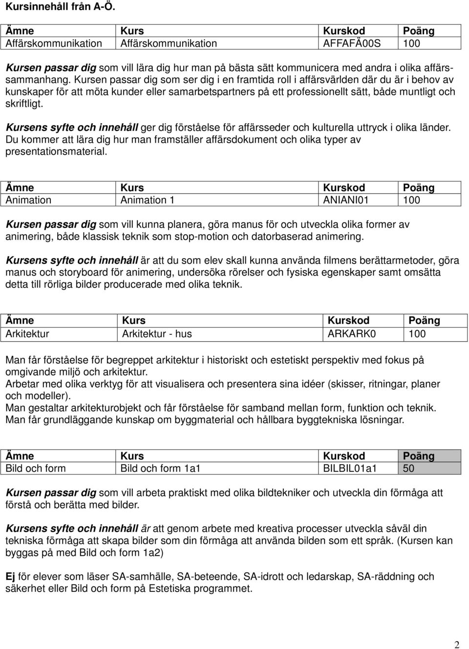 Kursens syfte och innehåll ger dig förståelse för affärsseder och kulturella uttryck i olika länder. Du kommer att lära dig hur man framställer affärsdokument och olika typer av presentationsmaterial.