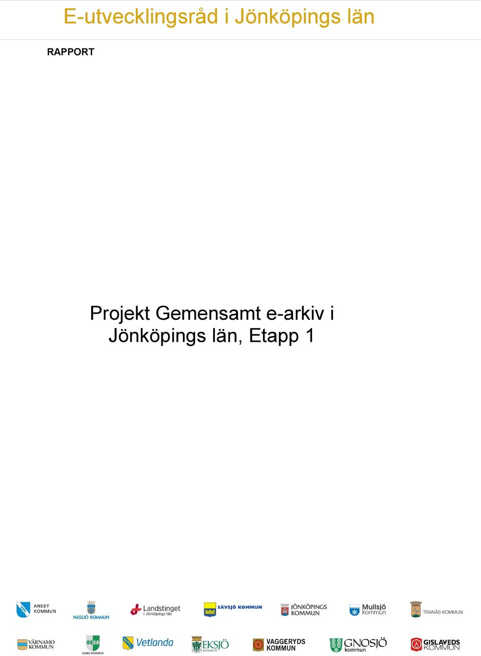 Projekt Gemensamt