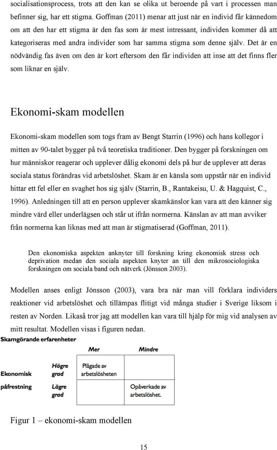 som denne själv. Det är en nödvändig fas även om den är kort eftersom den får individen att inse att det finns fler som liknar en själv.