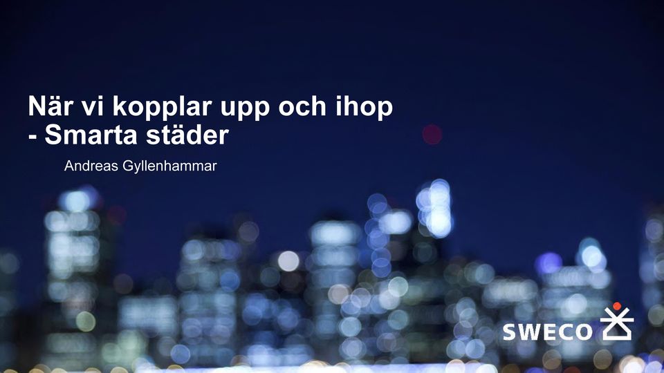 Smarta städer