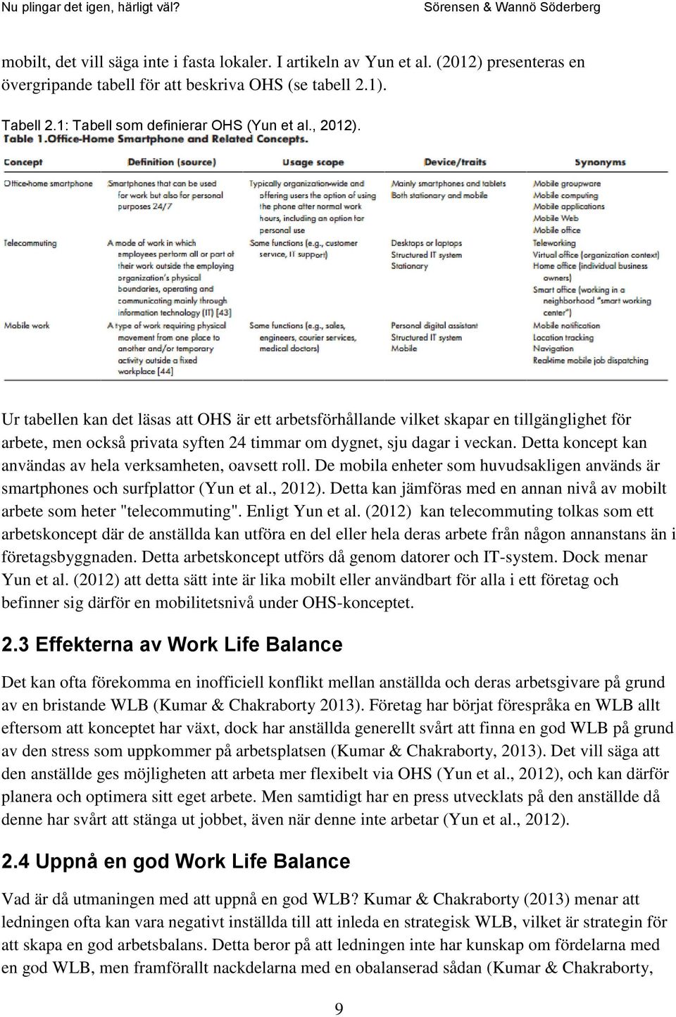 Detta koncept kan användas av hela verksamheten, oavsett roll. De mobila enheter som huvudsakligen används är smartphones och surfplattor (Yun et al., 2012).