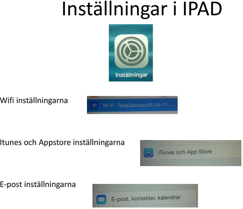 Itunes och Appstore