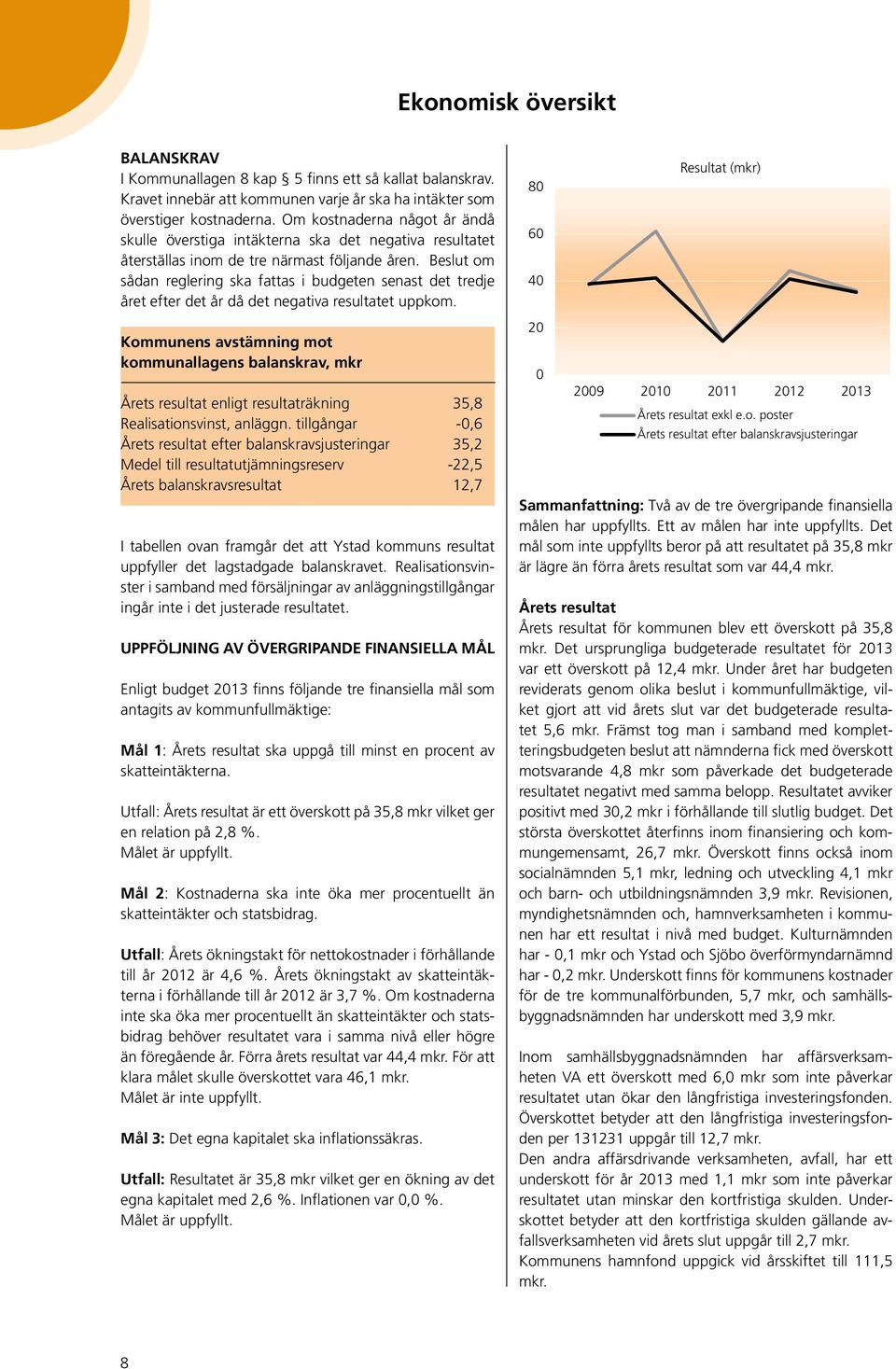 Beslut om sådan reglering ska fattas i budgeten senast det tredje året efter det år då det negativa resultatet uppkom.