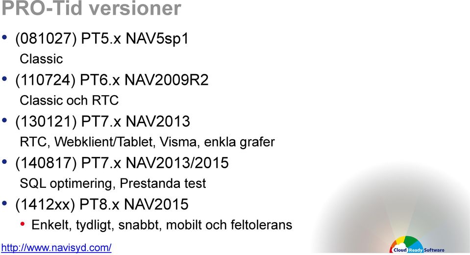 x NAV2013 RTC, Webklient/Tablet, Visma, enkla grafer (140817) PT7.