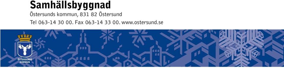 Östersund Tel 063-14 30