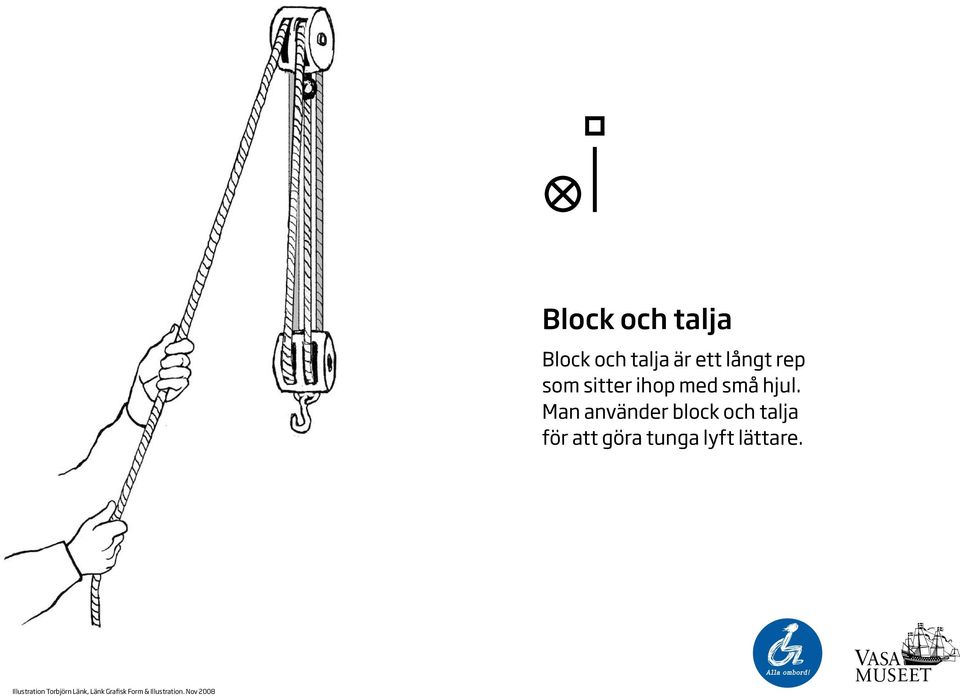 ihop med små hjul.