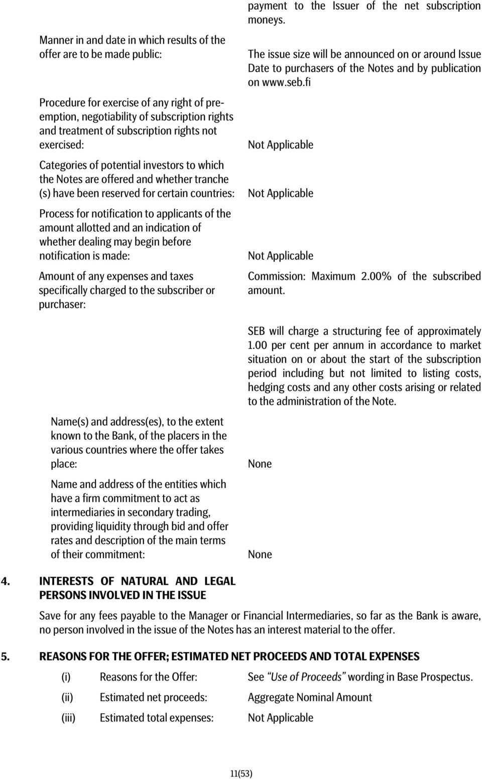 allotted and an indication of whether dealing may begin before notification is made: Amount of any expenses and taxes specifically charged to the subscriber or purchaser: Name(s) and address(es), to