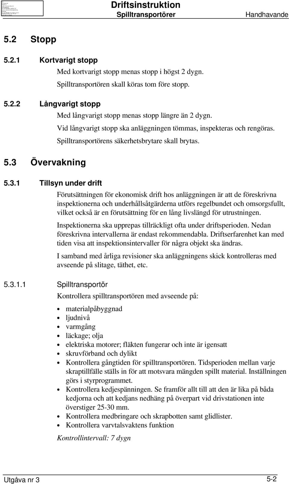 Övervakning 5.3.