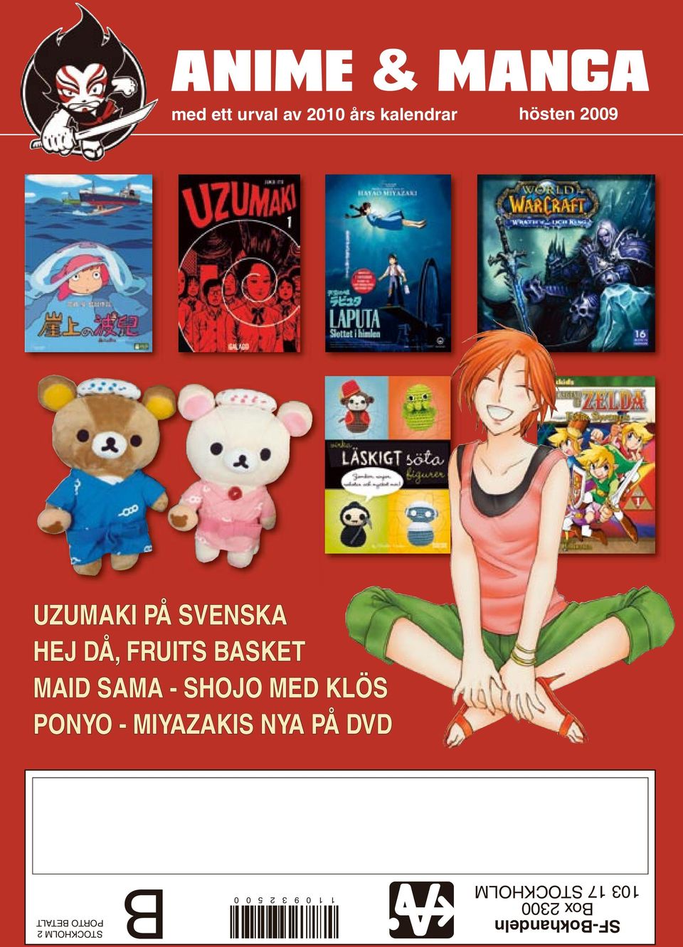 KLÖS PONYO - MIYAZAKIS NYA PÅ DVD SF-Bokhandeln Box 2300