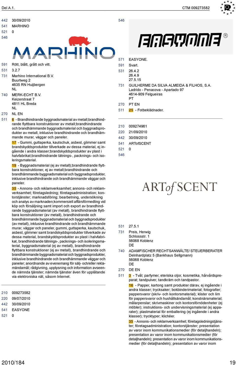 Keizerstraat 7 4811 HL Breda NL NL EN 6 - Brandhindrande byggnadsmaterial av metall;brandhindrande flyttbara konstruktioner av metall;brandhindrande och brandhämmande byggnadsmaterial och