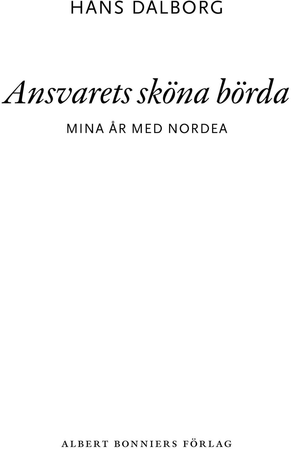 börda MINA ÅR MED