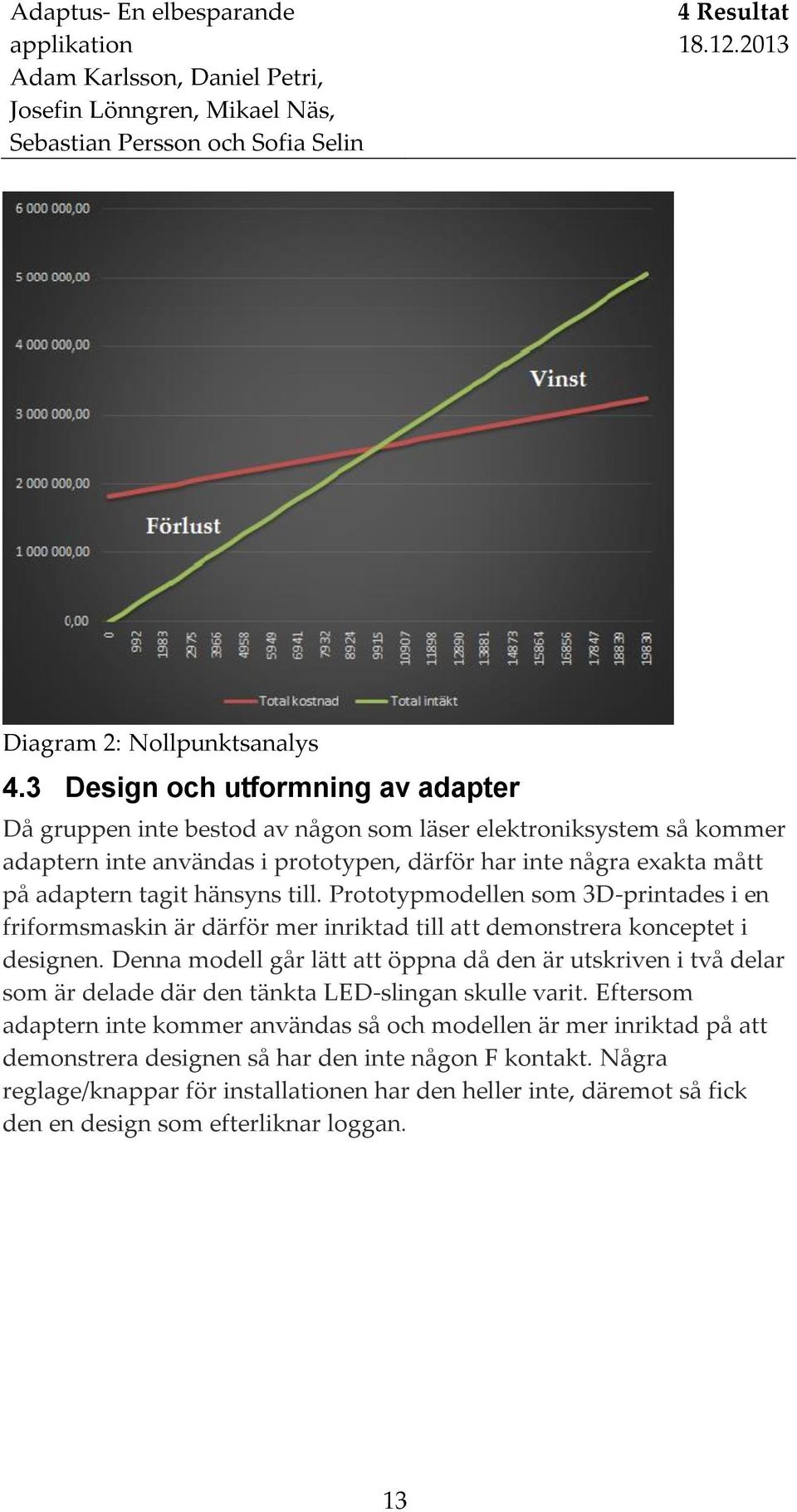 hänsyns till. Prototypmodellen som 3D-printades i en friformsmaskin är därför mer inriktad till att demonstrera konceptet i designen.