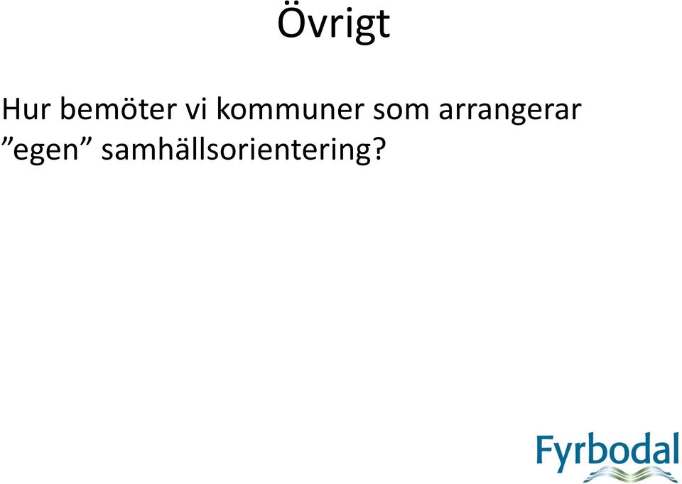 kommuner som