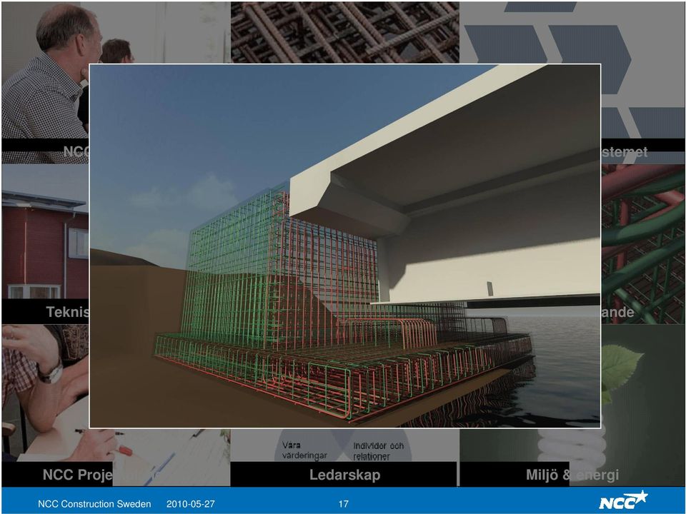 byggande NCC Projektplanering Ledarskap