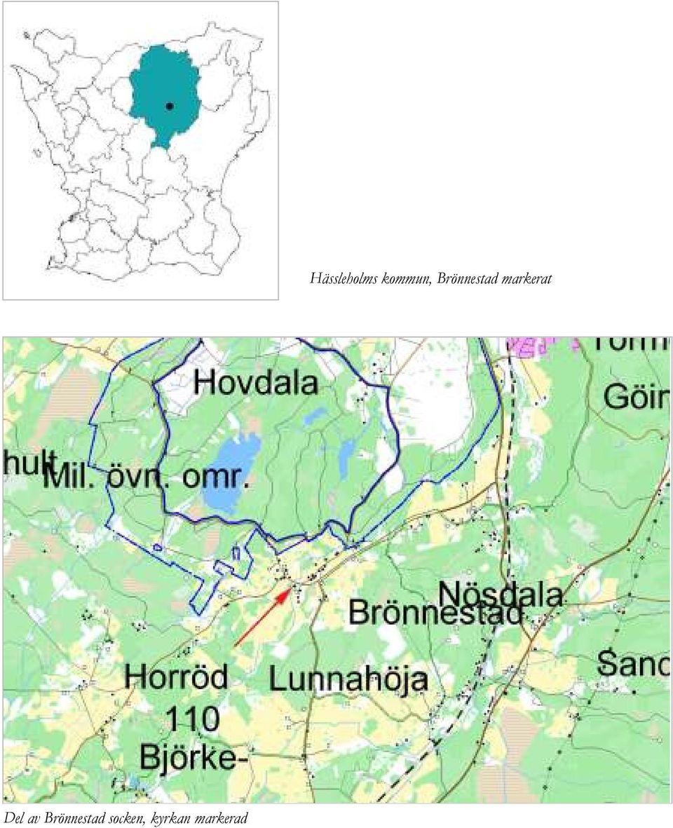 markerad Hässleholms