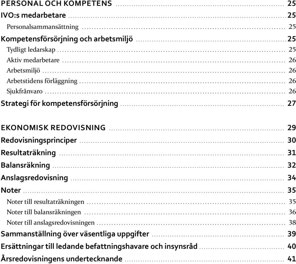 .. 30 Resultaträkning... 31 Balansräkning... 32 Anslagsredovisning... 34 Noter... 35 Noter till resultaträkningen... 35 Noter till balansräkningen.