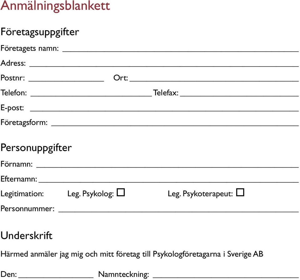 Legitimation: Leg. Psykolog: Leg.