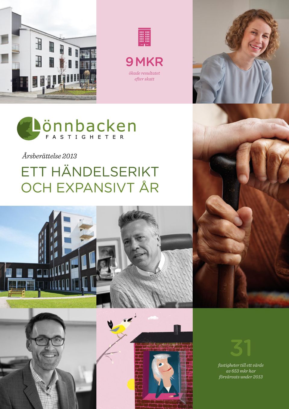 OCH EXPANSIVT ÅR 31 fastigheter till