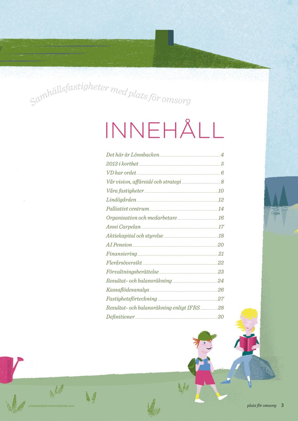 .. 16 Anni Carpelan... 17 Aktiekapital och styrelse... 18 AI Pension... 20 Finansiering... 21 Flerårsöversikt... 22 Förvaltningsberättelse.