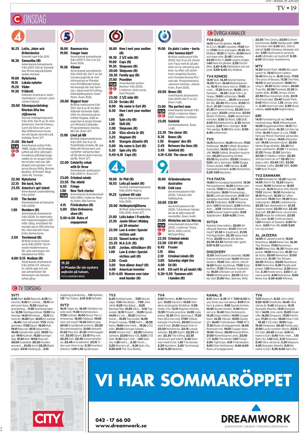 00 Säsongsavslutning: Klockan åtta hos stjärnorna Svensk matlagningsserie från 2011. Del 10 av 10.