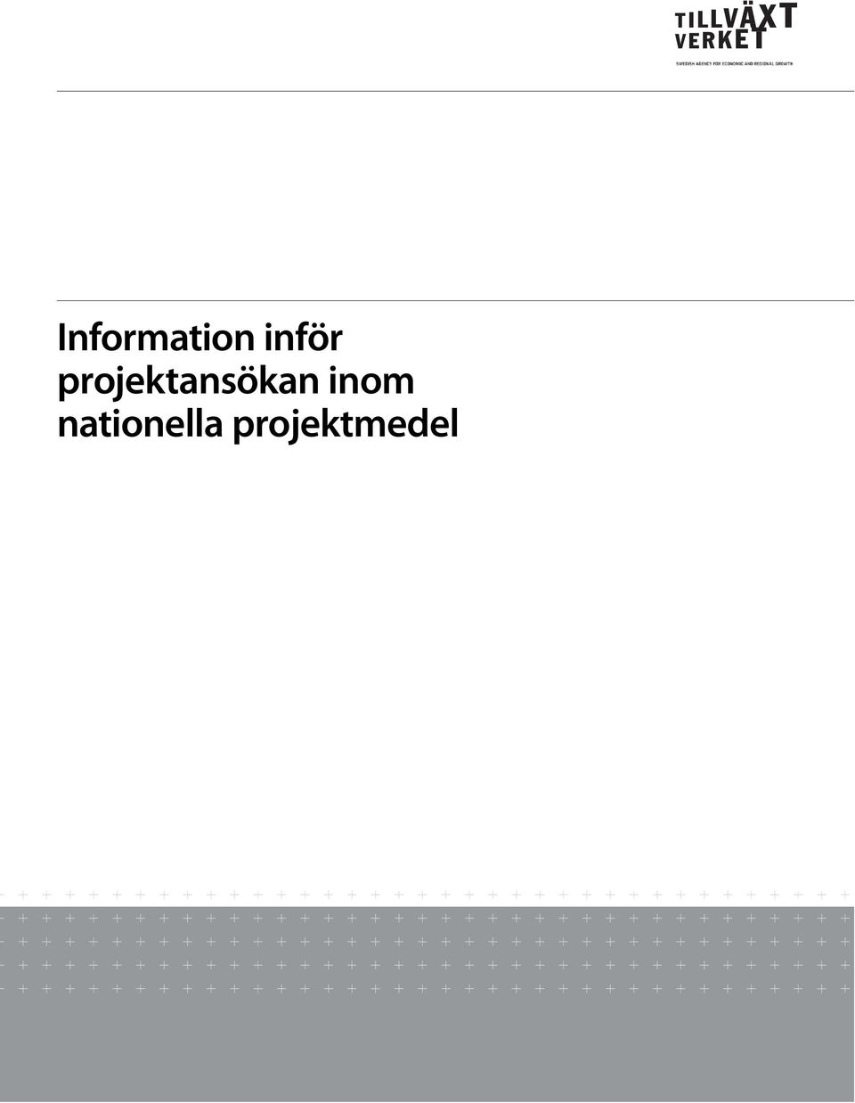 projektansökan