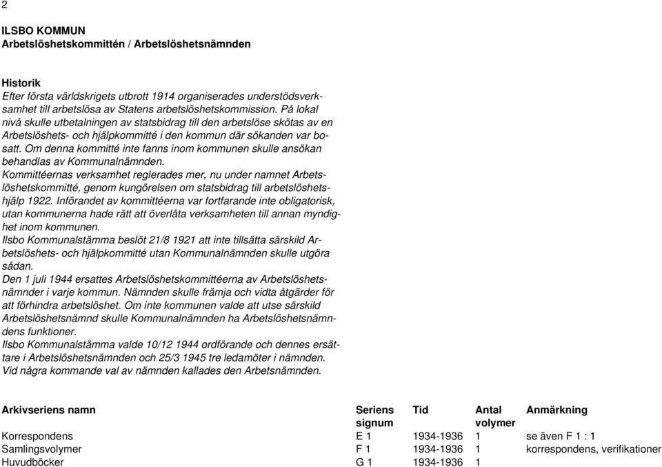 Om denna kommitté inte fanns inom kommunen skulle ansökan behandlas av Kommunalnämnden.