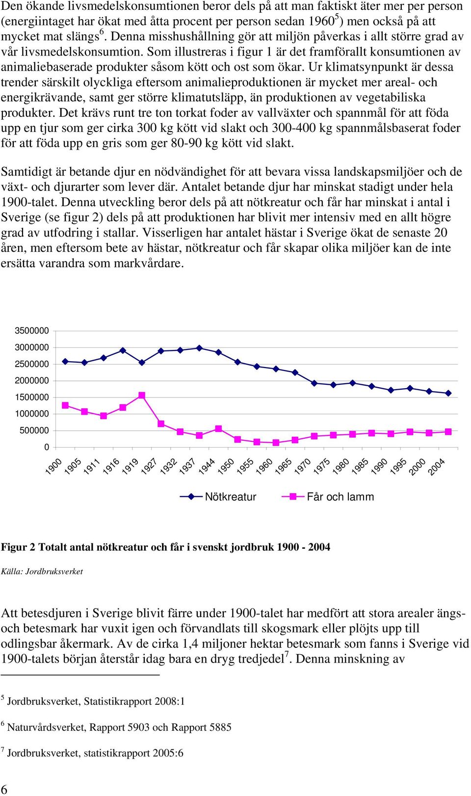 Som illustreras i figur 1 är det framförallt konsumtionen av animaliebaserade produkter såsom kött och ost som ökar.