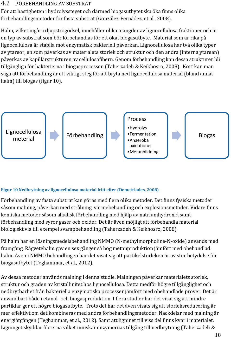 Material som är rika på lignocellulosa är stabila mot enzymatisk bakteriell påverkan.