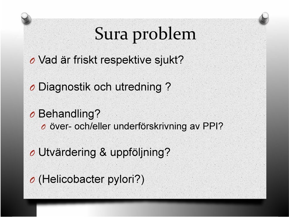 O över- och/eller underförskrivning av PPI?