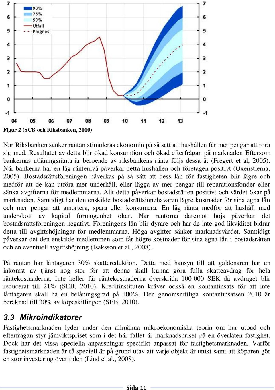 När bankerna har en låg räntenivå påverkar detta hushållen och företagen positivt (Oxenstierna, 2005).