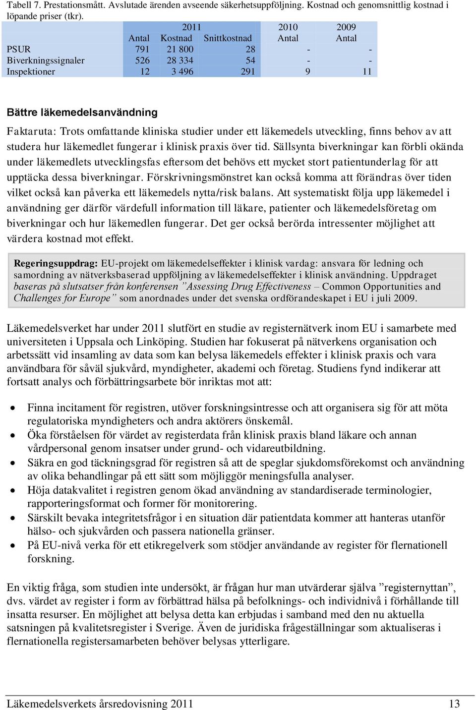 omfattande kliniska studier under ett läkemedels utveckling, finns behov av att studera hur läkemedlet fungerar i klinisk praxis över tid.