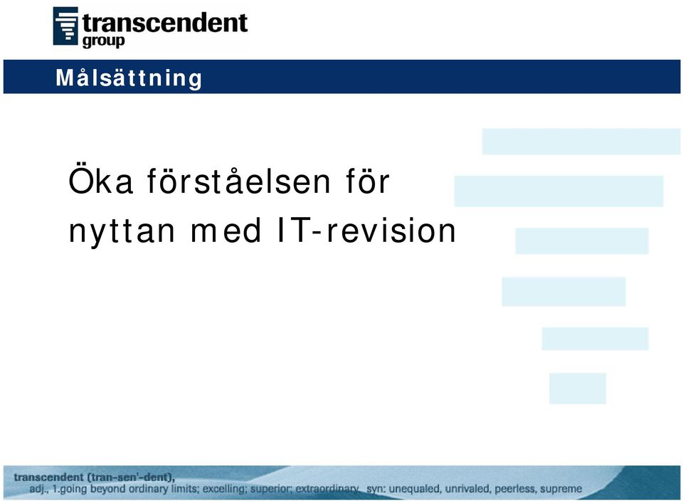 förståelsen