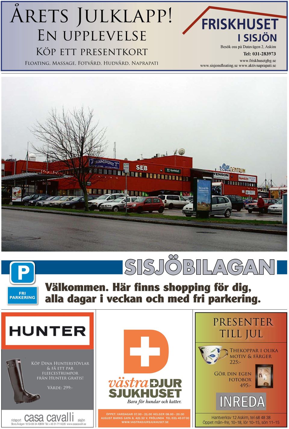 NYTT - NYTT - NYTT PREENTER TILL JUL Köp Dina Hunterstövlar & få ett par fleecestrumpor från Hunter gratis!