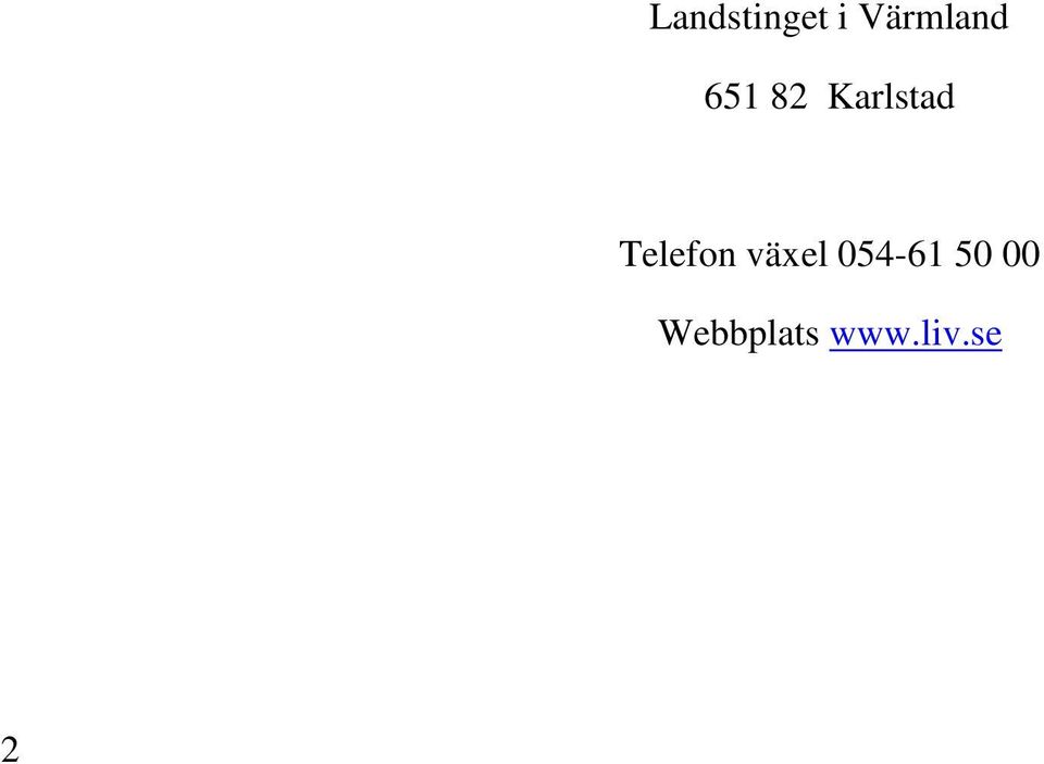 Karlstad Telefon