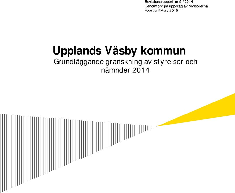 2015 Upplands Väsby kommun