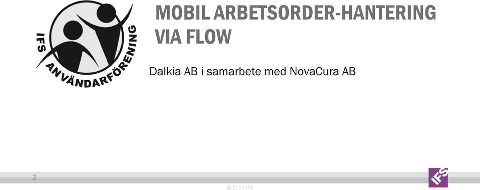 VIA FLOW Dalkia AB i