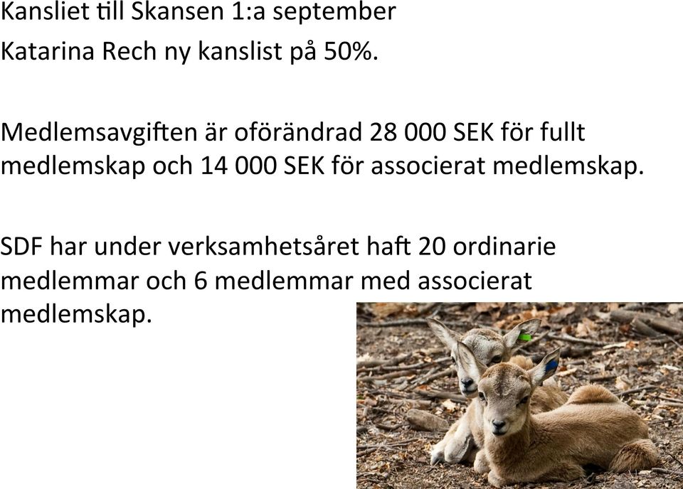 000 SEK för associerat medlemskap.