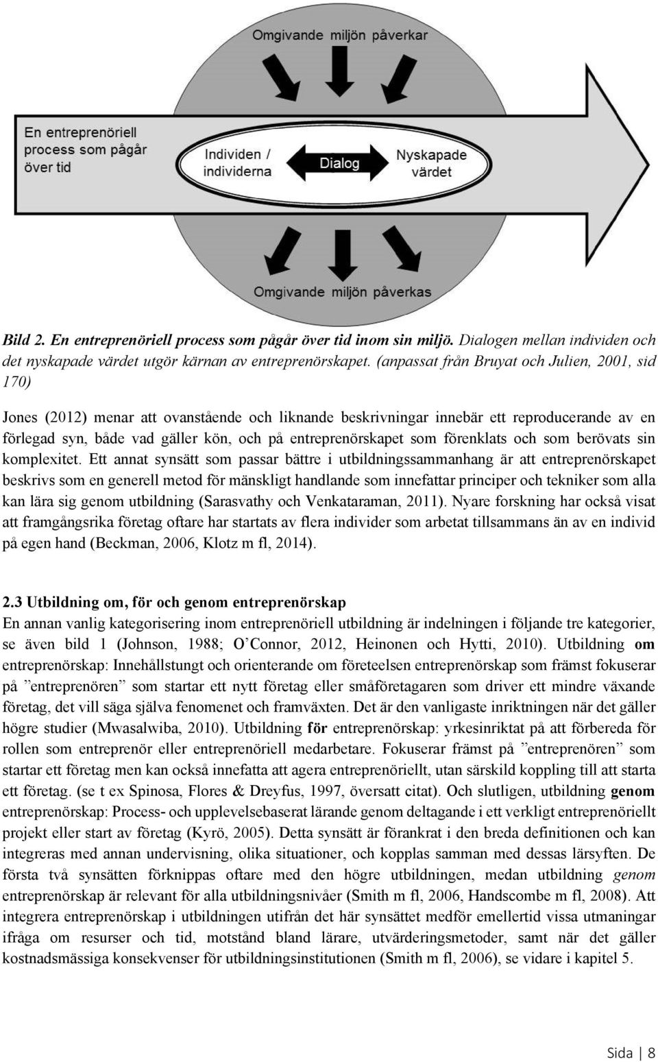 entreprenörskapet som förenklats och som berövats sin komplexitet.